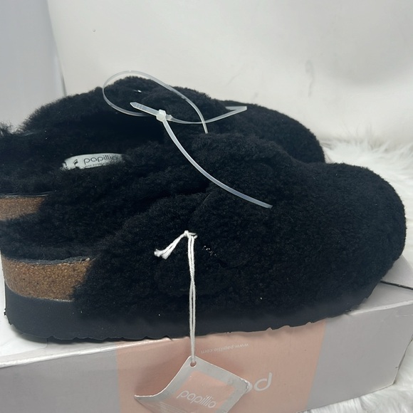 Birkenstock Boston Big Buckle Shearling Clog Women’s Size...